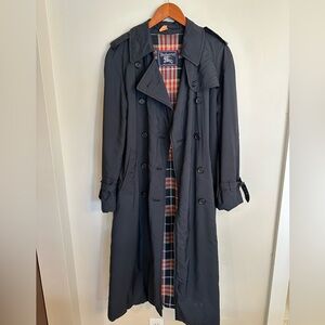 Vintage Burberry Trench Coat - Size 10 Regular